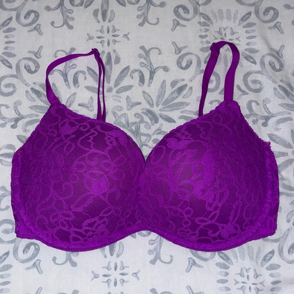 Victoria’s Secret Sexy Little Things Purple Lace Push Up Bra - Picture 1 of 3